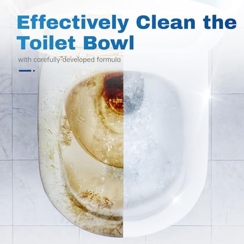 Vacplus Toilet Bowl Cleaner Tablets, 100 Pack, Auto Bleach, Long-Lasting - Image 3