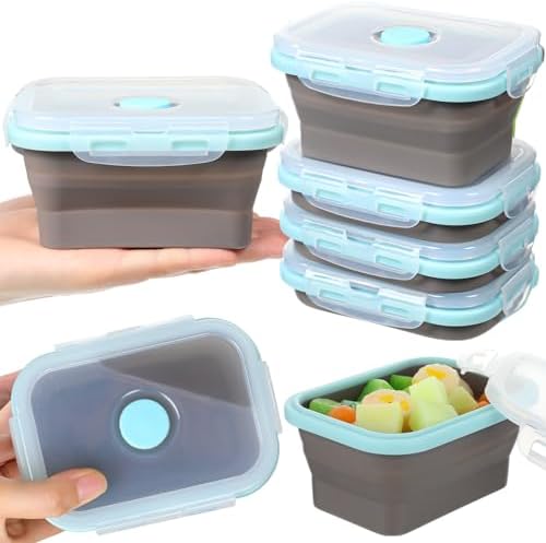 Potchen 4 Pcs Collapsible Silicone Bowls 12 oz Containers by Potchen