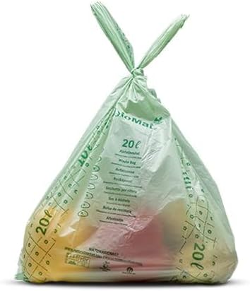 bioMat 4 Gallon Compostable Food Scrap Bags, 25 Count - Image 4