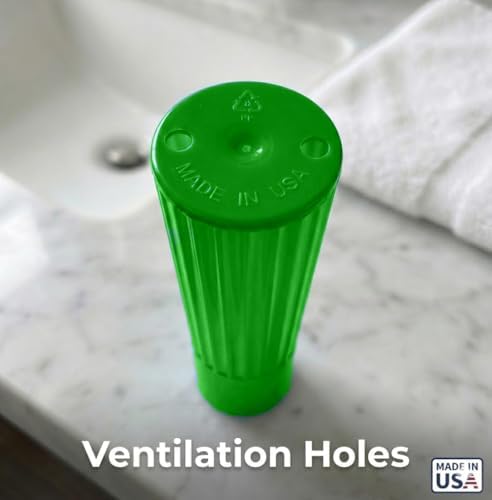 American Comb Toothbrush Holder (Green) - Made in USA, with Ventilation Holes, for Toothbrush Covers, Toothbrush Holder, Toothbrush Soft, Durable Design, Hygienic Bathroom Accessory - Image 5