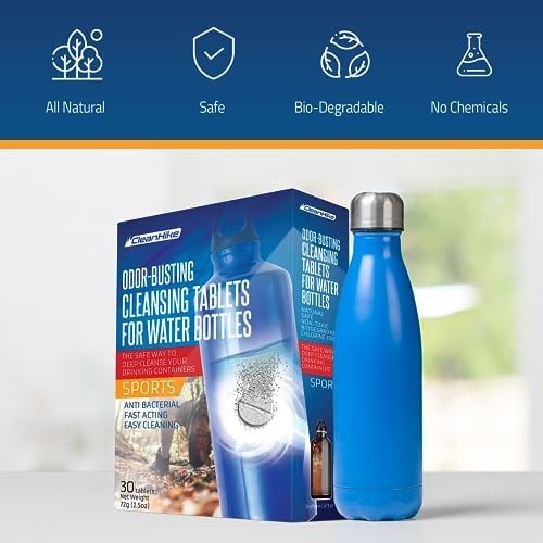CleanHike Water Bottle Cleaning Tablets for Tumblers, 108 Ct, No Scrub - Image 4