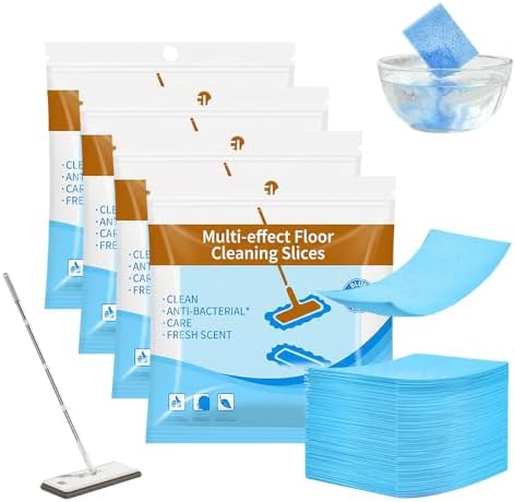 Multi-Effect Floor Clean Tablets, 2026 Upgraded Floor Cleaner Tablets, Multi-Surface Cleaner, Dissolvable Pre-Measured Deep Cleaning Cleaning Solution for Tile & Vinyl Floors (Blue 120PCS) by Byblack