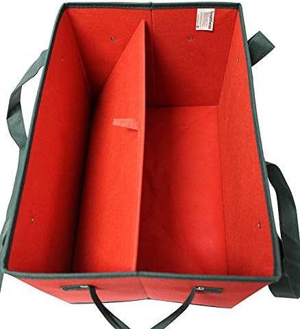 Earthwise Eco-Friendly Reusable Box Tote in Holiday Plaid, Collapsible Grocery Bag with Reinforced Structure – Foldable Shopping Tote for Groceries & Everyday Use (3-pack) - Image 3