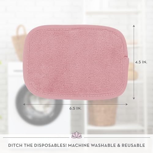 S&T INC. Makeup Remove Wipes, 7 Pack + Bag, 4.5" x 6.5", Assorted Colors - Image 6