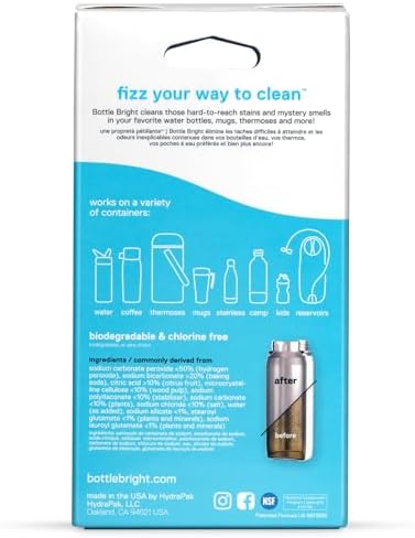 Bottle Bright Water Bottle Cleaning Tablets (12, 36, or 78 Count) - Image 2