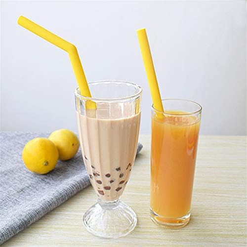 tifanso 14PCS 10" Extra Wide Reusable Silicone Straws for 20/30oz Tumblers - Image 6