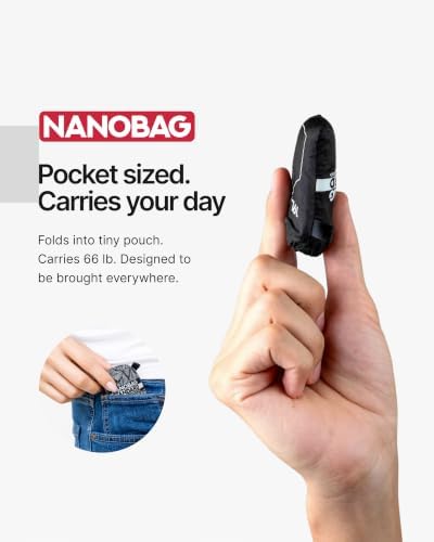 Nanobag Standard 19L Tote Foldable Packable Reusable Grocery Shopping Bag - Image 3