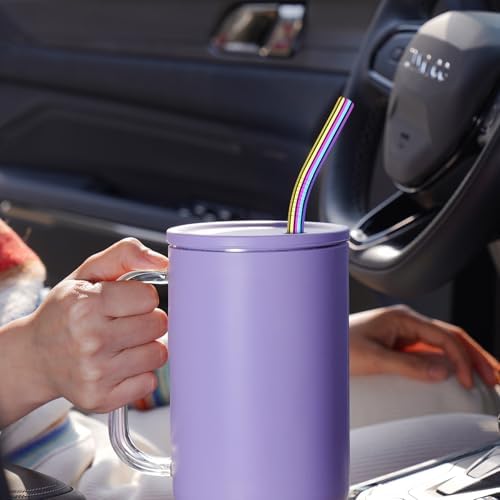 Tomorotec 8PCS Stainless Steel Straws Fit for 40oz Stanley Tumblers - Image 2
