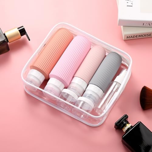 Mrsdry 16 Pack Travel Bottles for Toiletries, Oversize Silicone Travel Containers jar for Toiletries, Leak Proof Refillable Liquid Shampoo And Conditioner Travel Essentials toiletry Bottles - Image 7