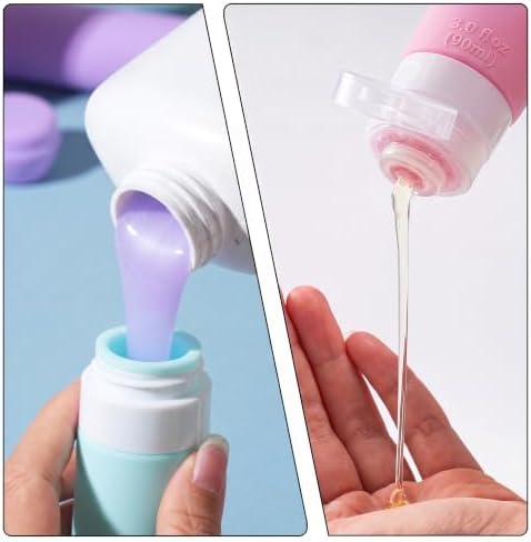 18 Pack Travel Bottles for Toiletries, Leak Proof, TSA Approved 3oz - Image 5