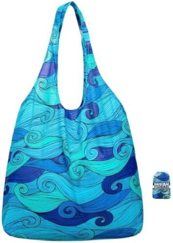 Nanobag Standard 19L Tote Foldable Packable Reusable Grocery Shopping Bag by Nanobag