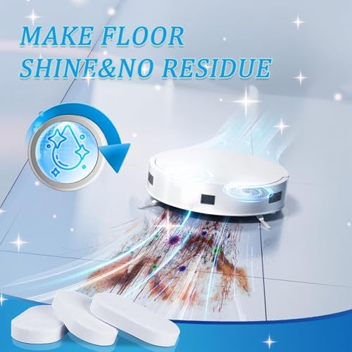 Floor Cleaning Solution Tablet,Compatible with Tineco, Deep Cleans for Multiple Hard Floors, Suitable With All Robot Vacuums with Mopping and Cordless Wet/Dry Vacuum Mop Cleaner-60 Pack,Orange Scent - Image 5