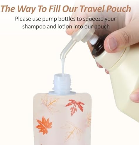 PACKISM 11 Pack Travel Pouches for Toiletries - 90ml 3 oz Liquid Container - Image 4