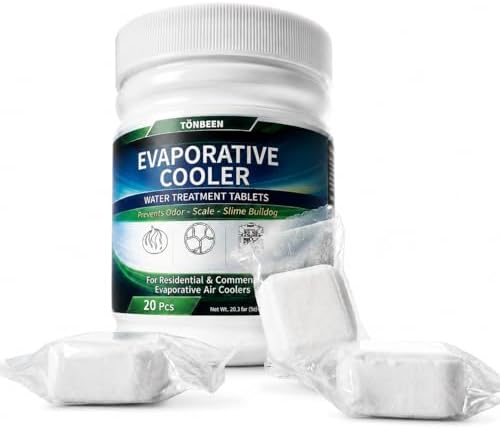 swamp cooler cleaner tablets for Evaporative Coolers by Unknown