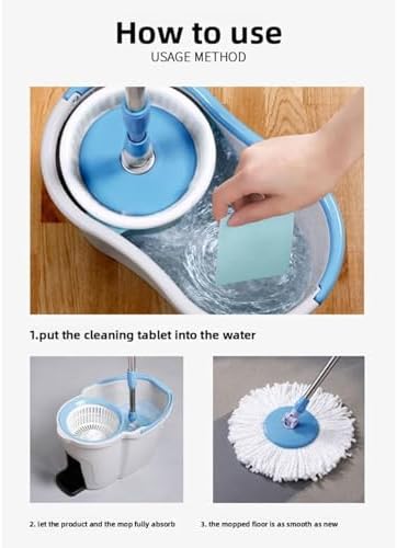 100 Floor Cleaning Tablets, Tile & Hardwood Stain Remover, Jasmine Scent - Image 5