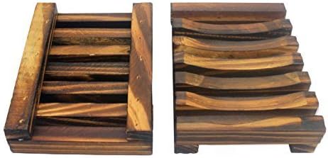 1 PCS Hawaii Style Bathroom Accessories Handmade Natural Wood Soap Dish Wooden Soap Holder - Image 6
