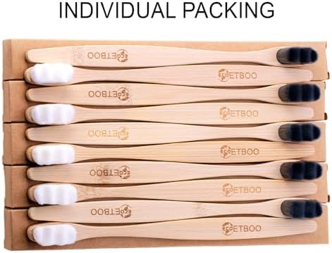 Extra Soft Bristles Bamboo Toothbrushes 10Pack - Image 5