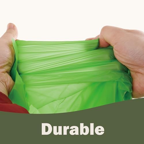 Compost Bags 5 Gallon with Drawstring Tear Off 20 Liter Extra Thick 0.78 Mils Compostable Food Scrap Waste Bags with US BPI ASTM D6400 and Europe OK Compost Home Certified 60 Counts - Image 6