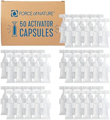 Force of Nature Cleaner & Disinfectant Capsule Refills - 50 ct by ForceofNature