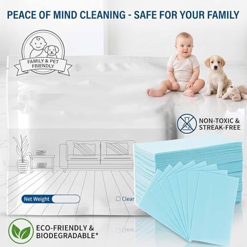 100 Piece Floor Cleaning Tablets Multi-surface Cleaner, 2026 Upgraded Floor Cleaning Solution Tablets, Effervescent for Hardwood, Laminate, Wall Tiles(Green,1PCS) - Image 7