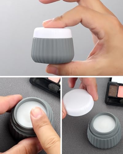Mrsdry Travel Bottles - 8 Pack, TSA Approved Travel Size Toiletries, Leak Proof Silicone Squeezable Containers in Clear Bag - Image 3
