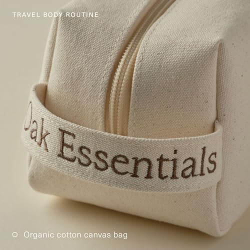 Oak Essentials Travel Body Routine, 5-Piece Body Care Set, Travel Sizes - Image 5