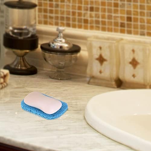 15 Piece Soap Saver,Soap Lift Pad Mat for Bathroom,Soap Dish and Soap Holder Accessory,Blue - Image 6