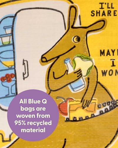 Blue Q Handy Tote Bag - Funny Reycled & Reusable Tote Bag - Image 3