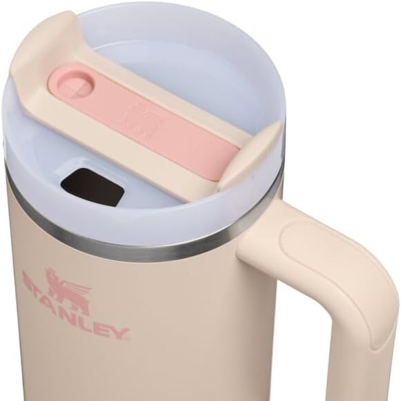 STANLEY Quencher H2.0 Flow State Tumbler, 30 oz, Champagne - Image 2