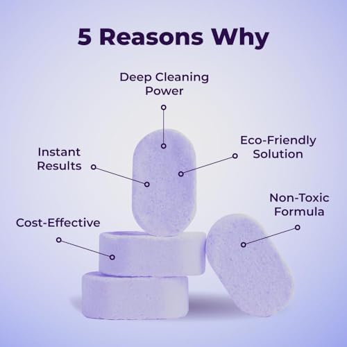 Cleaning Spray with Concentrated Cleaning Tablets, Multi Purpose Cleaning System, Cleaner for Instant Stain Removal (6 pcs) - Image 3