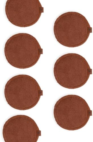 SWEET JULY Skin Reusable Face Rounds - 100% Cotton, Reusable, Toner & Exfoliant, Includes Washable Bag Laundry and Storage, Soft, Absorbent (Pack of 7) - Image 5