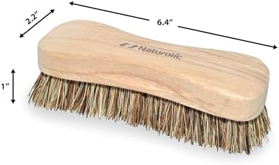 All-Natural Wooden Scrub Brush Set – 12 Pack | Heavy-Duty Palmyra Bristle Cleaning Brushes for Commercial and Industrial Use | Floor, Tile, Grout and Workshop Scrubber | Bulk Cleaning Supply - Image 2
