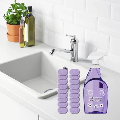 Clean Spray Cleaner for Ovens, Spray Oven Cleaner, Multi-Surface Cleaners with Concentrated Cleaning Tablets, Multi Purpose Cleaning for Ovens, for Kitchen,Bathroom - Image 3