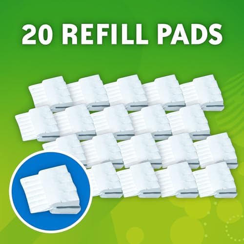 Scrubbing Bubbles Flushable Toilet Wand Refills, Fresh Brush Toilet Cleaner Refill Pads, Cleans Limescale & Fights Odors, Citrus Scent, 20 Count, Pack of 1 - Image 4