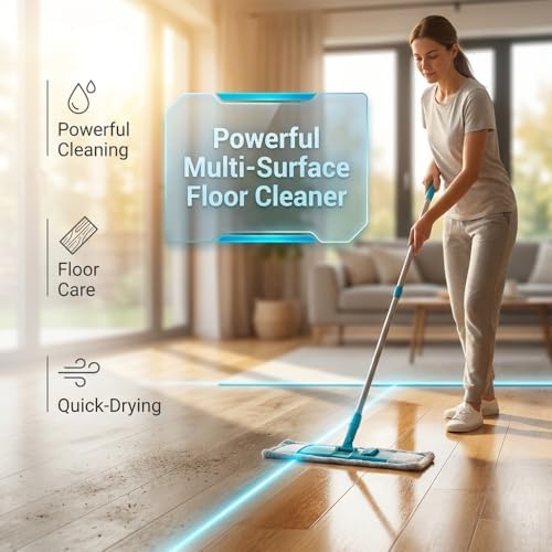 Floor Cleaning Tablets Multi-Surface Cleaner, Floor Cleaner Sheets for Mopping, Fast Dissolvable, Ease Effective Deep Clean Stains and Odors, Pet Safe, Keep it Fresh and Clean (2 Set) - Image 2
