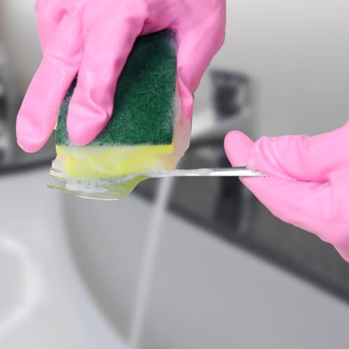 Kitchen Sponges, Heavy Duty Dish Sponges for Cleaning Kitchen, Dishes, Bathroom, 6-Pack Cleaning Sponge - Image 5