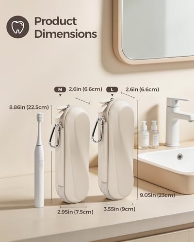 ProCase Electric Toothbrush Travel Case for Oral-B & Philips Sonicare -M - Image 3