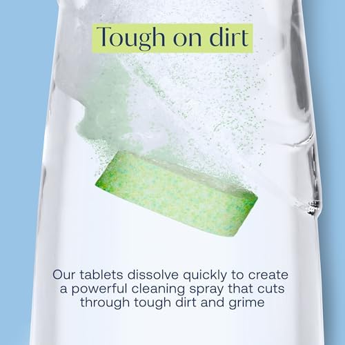 Fab Tab Bathroom Spray Cleaner Tablets Refill, Starter Set, Plant-Based - Image 3