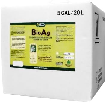 SCD Bio Ag - Microbial Inoculant and Soil Amendment, 5 Gallon by SCDProbiotics