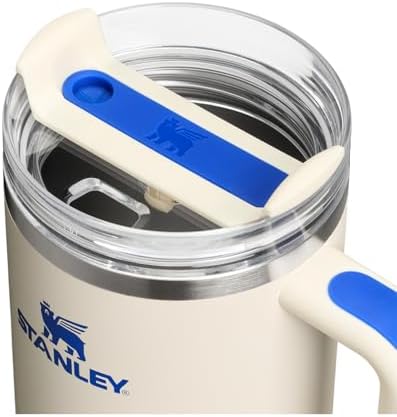STANLEY Quencher H2.0 Flow State Tumbler, 40 oz, Cream Royal - Image 2