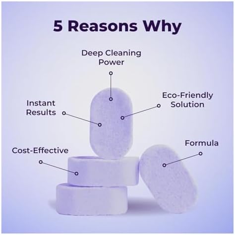 Nuroclean Spray Concentrated Cleaning Tablets, Powerful Stubborn Stains RemoverMulti-Surface Cleaner for Home, Kitchen, Bathroom or More - Image 7