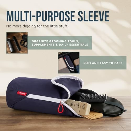 TRIPPED Travel Gear 3-Piece Travel Toiletry Bag Set - Image 5