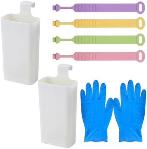 2 PCS Toilet Tank Cleaning Tablet Holder Toilet Cleaner Tablets Buffer Box by Unknown