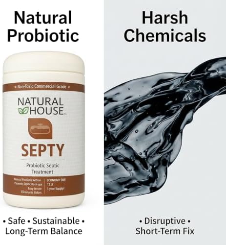 Natural House Septy - Plant-Based Enzyme Pods for Septic-Safe Plumbing Care - Monthly Maintenance for Tank, RV & Boat Systems - Plant-Based, Fragrance-Free - 12 Month Supply - Image 6