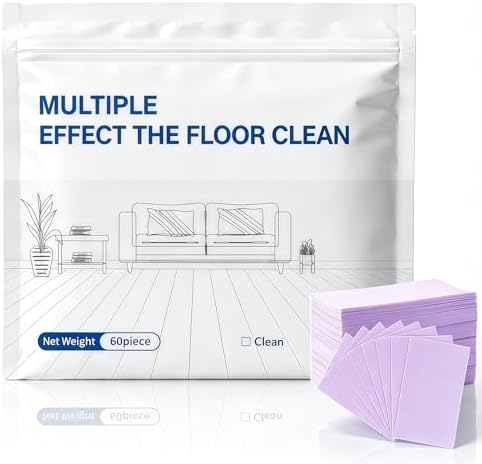 2026 New Multiple Effect The Floor Clean, Floor Cleaning Tablets, Multi Effect Floor Cleaner, Concentrated Cleaner for Hardwood, Tile, Laminate & More (Purple, 200 Pcs) by Unknown