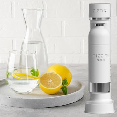 Fizzit Spärklï Carbonated Water Soda Maker with Stainless Steel Bottle Included,Dishwasher Safe - Image 3