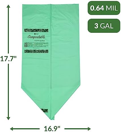 Reli. Compost Bags 3 Gallon (150 Count) | ASTM D6400 Certified - Image 5