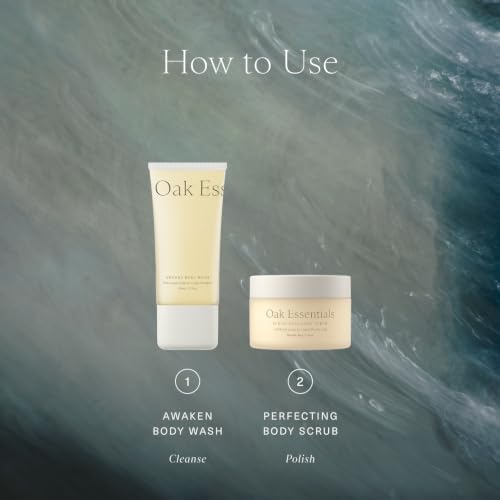 Oak Essentials Travel Fresh Start Set, 2-Piece Body Care Set, Travel Sizes - Image 6