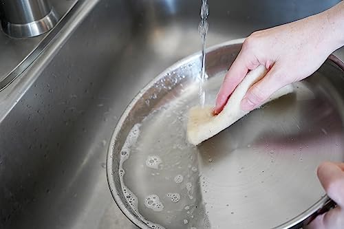 2-Pack Natural Wool Dish Sponges - Gentle, Effective & Compostable - Image 4