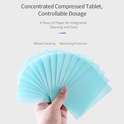Floor Tablets 60 Pack Dissolvable Multi Surface Sheets Pre Measured Dissolve Mop Bucket for Hardwood Laminate Daily - Image 5